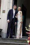 Amsterdam 18 mei 2023
Presentatie netflix serie  Queen CHarlotte met oa aanwezig India Amarteifio en Corey Mylchreest .
Serie is samenwerking met Vogue. Het feest is bij Huize Frankendaal.