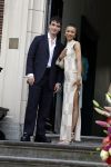 Amsterdam 18 mei 2023
Presentatie netflix serie  Queen CHarlotte met oa aanwezig India Amarteifio en Corey Mylchreest .
Serie is samenwerking met Vogue. Het feest is bij Huize Frankendaal.