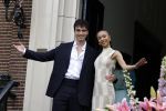 Amsterdam 18 mei 2023
Presentatie netflix serie  Queen CHarlotte met oa aanwezig India Amarteifio en Corey Mylchreest .
Serie is samenwerking met Vogue. Het feest is bij Huize Frankendaal.