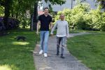 Amersfoort 19 mei 2023
Jeroen Jansema en Robin samen in een park in Amersfoort . Ze hebben elkaar leren kennen via het programma Liefde op het eerste gezicht . Jeroen had ook al meegedaan aan MAFS Married at First Sight