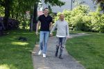 Amersfoort 19 mei 2023
Jeroen Jansema en Robin samen in een park in Amersfoort . Ze hebben elkaar leren kennen via het programma Liefde op het eerste gezicht . Jeroen had ook al meegedaan aan MAFS Married at First Sight