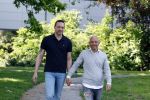 Amersfoort 19 mei 2023
Jeroen Jansema en Robin samen in een park in Amersfoort . Ze hebben elkaar leren kennen via het programma Liefde op het eerste gezicht . Jeroen had ook al meegedaan aan MAFS Married at First Sight