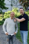 Amersfoort 19 mei 2023
Jeroen Jansema en Robin samen in een park in Amersfoort . Ze hebben elkaar leren kennen via het programma Liefde op het eerste gezicht . Jeroen had ook al meegedaan aan MAFS Married at First Sight