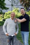 Amersfoort 19 mei 2023
Jeroen Jansema en Robin samen in een park in Amersfoort . Ze hebben elkaar leren kennen via het programma Liefde op het eerste gezicht . Jeroen had ook al meegedaan aan MAFS Married at First Sight