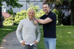 Amersfoort 19 mei 2023
Jeroen Jansema en Robin samen in een park in Amersfoort . Ze hebben elkaar leren kennen via het programma Liefde op het eerste gezicht . Jeroen had ook al meegedaan aan MAFS Married at First Sight