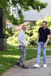 Amersfoort 19 mei 2023
Jeroen Jansema en Robin samen in een park in Amersfoort . Ze hebben elkaar leren kennen via het programma Liefde op het eerste gezicht . Jeroen had ook al meegedaan aan MAFS Married at First Sight