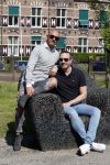 Amersfoort 19 mei 2023
Jeroen Jansema en Robin samen in een park in Amersfoort . Ze hebben elkaar leren kennen via het programma Liefde op het eerste gezicht . Jeroen had ook al meegedaan aan MAFS Married at First Sight