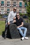 Amersfoort 19 mei 2023
Jeroen Jansema en Robin samen in een park in Amersfoort . Ze hebben elkaar leren kennen via het programma Liefde op het eerste gezicht . Jeroen had ook al meegedaan aan MAFS Married at First Sight