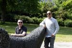 Amersfoort 19 mei 2023
Jeroen Jansema en Robin samen in een park in Amersfoort . Ze hebben elkaar leren kennen via het programma Liefde op het eerste gezicht . Jeroen had ook al meegedaan aan MAFS Married at First Sight
