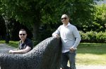 Amersfoort 19 mei 2023
Jeroen Jansema en Robin samen in een park in Amersfoort . Ze hebben elkaar leren kennen via het programma Liefde op het eerste gezicht . Jeroen had ook al meegedaan aan MAFS Married at First Sight