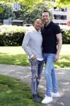 Amersfoort 19 mei 2023
Jeroen Jansema en Robin samen in een park in Amersfoort . Ze hebben elkaar leren kennen via het programma Liefde op het eerste gezicht . Jeroen had ook al meegedaan aan MAFS Married at First Sight