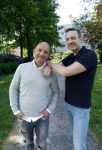 Amersfoort 19 mei 2023
Jeroen Jansema en Robin samen in een park in Amersfoort . Ze hebben elkaar leren kennen via het programma Liefde op het eerste gezicht . Jeroen had ook al meegedaan aan MAFS Married at First Sight