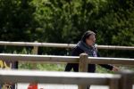 Alkmaar eo 17 mei 2023
Marco Borsato krijgt uitleg over dressuur van een instructeur op een manege