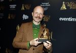 Scheveningen 15 mei 2023
Musicalawards in het AFAS Circustheater.
Mattijs v Bergen  winnaar  Musical Awards 2023 Kostuums