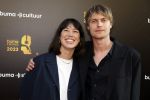 Amsterdam 22 mei 2023
Uitreiking Buma awards in Tuschinski Amsterdam.
Meau Hewitt met haar partner Jesper de Jonge
