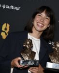 Amsterdam 22 mei 2023
Uitreiking Buma awards in Tuschinski Amsterdam.
Meau Hewitt met haar partner Jesper de Jonge