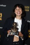 Amsterdam 22 mei 2023
Uitreiking Buma awards in Tuschinski Amsterdam.
Meau Hewitt met haar partner Jesper de Jonge