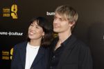 Amsterdam 22 mei 2023
Uitreiking Buma awards in Tuschinski Amsterdam.
Meau Hewitt met haar partner Jesper de Jonge