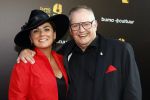 Amsterdam 22 mei 2023
Uitreiking Buma awards in Tuschinski Amsterdam.
Riny Schreijenberg met partner
