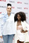Amsterdam 18 mei 2023
Presentatie netflix serie  Queen CHarlotte met oa aanwezig India Amarteifio en Corey Mylchreest .
Serie is samenwerking met Vogue. Het feest is bij Huize Frankendaal.
Soundos