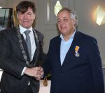Breda, 26 Oktober 2024
Koninklijke onderscheiding voor Aad Ouborg
Aad Ouborg en burgemeester van Breda Paul Depla