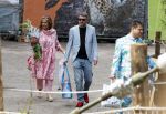 Arnhem 27 mei 2024
Trouwen Robbert de Nijs en zijn vrouw Sharon in Burgers Zoo. Zijn vader Rob de Nijs en moeder Belinda Meuldijk waren de getuigen . Belinda Meuldijk kwam met partner Thierry en zoon Yoshi de Nijs
