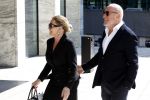 Amsterdam 14 mei 2024
Rechtszaak Conie Witteman en haar ex partner Eugene v Dun in de rechtbank van Amsterdam .
Eugene kwam met zijn vriendin en advocaat en Connie kwam met partner Henk de Vries .