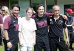 Amsterdam 18 mei 2024
Rene Froger speelt mijn zijn Toppers team tegen het only Friend team . In Rene zijn team spelen oa Maxim Froger Danny Froger en Danilo Kuiters . Ook Natasja Froger was natuurlijk aanwezig..