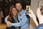 Amsterdam 25 mei 2024
Feestje na concert van de Toppers in de Johan Cruijff Arena. Dave Roelvink en Patty Brard