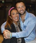 Amsterdam 25 mei 2024
Feestje na concert van de Toppers in de Johan Cruijff Arena. Dave Roelvink en Patty Brard