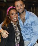 Amsterdam 25 mei 2024
Feestje na concert van de Toppers in de Johan Cruijff Arena. Dave Roelvink en Patty Brard
