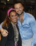 Amsterdam 25 mei 2024
Feestje na concert van de Toppers in de Johan Cruijff Arena. Dave Roelvink en Patty Brard