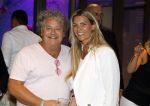 Amsterdam 25 mei 2024
Feestje na concert van de Toppers in de Johan Cruijff Arena. Dirk Zeelenberg met vriendin Nicole de Vries