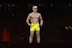 Amsterdam 25 mei 2024
Dries Roelvink treedt op in een gele zwembroek tijdens het toppers concert in de Johan Cruijff arena