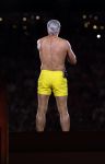 Amsterdam 25 mei 2024
Dries Roelvink treedt op in een gele zwembroek tijdens het toppers concert in de Johan Cruijff arena