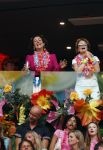 Amsterdam 25 mei 2024
Burgemeester Femke Halsema is aanwezig bij toppers in concert in de Johan Cruijff arena.