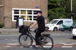 Amsterdam 17 mei 2024
Jacob Krabbe op de fiets in het centrum van Amsterdam