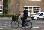 Amsterdam 17 mei 2024
Jacob Krabbe op de fiets in het centrum van Amsterdam