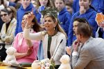 Emmen 27 april 2024
Koningsdag in Emmen met de koninklijke familie . Aanwezig bKoning Willem Alexander Koningin Maxima Prinses Amalia Prinses Alexia Prinses Ariane Prins Constantijn Prinses laurentien Prins Bernhard Prinses Annette Prins Maurits Prinses Marilene Prins Pieter Christiaan Prinses Anita Prins Floris en Prinses Aimee.