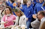 Emmen 27 april 2024
Koningsdag in Emmen met de koninklijke familie . Aanwezig bKoning Willem Alexander Koningin Maxima Prinses Amalia Prinses Alexia Prinses Ariane Prins Constantijn Prinses laurentien Prins Bernhard Prinses Annette Prins Maurits Prinses Marilene Prins Pieter Christiaan Prinses Anita Prins Floris en Prinses Aimee.