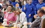Emmen 27 april 2024
Koningsdag in Emmen met de koninklijke familie . Aanwezig bKoning Willem Alexander Koningin Maxima Prinses Amalia Prinses Alexia Prinses Ariane Prins Constantijn Prinses laurentien Prins Bernhard Prinses Annette Prins Maurits Prinses Marilene Prins Pieter Christiaan Prinses Anita Prins Floris en Prinses Aimee.