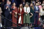 Emmen 27 april 2024
Koningsdag in Emmen met de koninklijke familie . Aanwezig bKoning Willem Alexander Koningin Maxima Prinses Amalia Prinses Alexia Prinses Ariane Prins Constantijn Prinses laurentien Prins Bernhard Prinses Annette Prins Maurits Prinses Marilene Prins Pieter Christiaan Prinses Anita Prins Floris en Prinses Aimee.