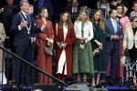 Emmen 27 april 2024
Koningsdag in Emmen met de koninklijke familie . Aanwezig bKoning Willem Alexander Koningin Maxima Prinses Amalia Prinses Alexia Prinses Ariane Prins Constantijn Prinses laurentien Prins Bernhard Prinses Annette Prins Maurits Prinses Marilene Prins Pieter Christiaan Prinses Anita Prins Floris en Prinses Aimee.