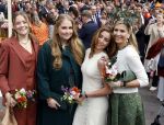 Emmen 27 april 2024
Koningsdag in Emmen met de koninklijke familie . Aanwezig bKoning Willem Alexander Koningin Maxima Prinses Amalia Prinses Alexia Prinses Ariane Prins Constantijn Prinses laurentien Prins Bernhard Prinses Annette Prins Maurits Prinses Marilene Prins Pieter Christiaan Prinses Anita Prins Floris en Prinses Aimee.