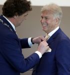 Ede, 26 April 2024
Koninklijke onderscheidingen voor
Marcel Boekhoorn enMarlies Boekhoorn
Burgemeester Rene Verhulst