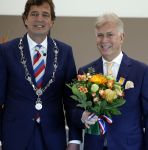 Ede, 26 April 2024
Koninklijke onderscheidingen voor
Marcel Boekhoorn enMarlies Boekhoorn
Burgemeester Rene Verhulst