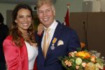 Ede, 26 April 2024
Koninklijke onderscheidingen voor
Marcel Boekhoorn en Rebecca Cabau v Kasbergen
Burgemeester Rene Verhulst