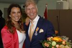 Ede, 26 April 2024
Koninklijke onderscheidingen voor
Marcel Boekhoorn en Rebecca Cabau v Kasbergen
Burgemeester Rene Verhulst
