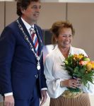 Ede, 26 April 2024
Koninklijke onderscheidingen voor
Marcel Boekhoorn enMarlies Boekhoorn
Burgemeester Rene Verhulst