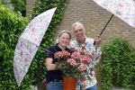 Noordwijk 24 mei 2024
Erica Meiland en Martien Meiland planten bijzondere hortensiaâ€™s in de tuin van hun Boutique Pension Code RosÃ©.